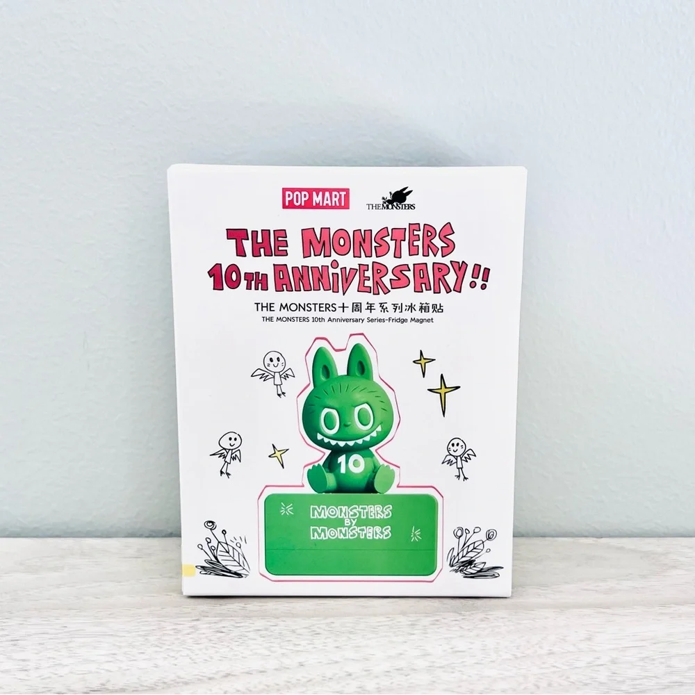 Pop Mart The Monsters 10th Anniversary Fridge Magnet | Rolling Stamp - Pippo